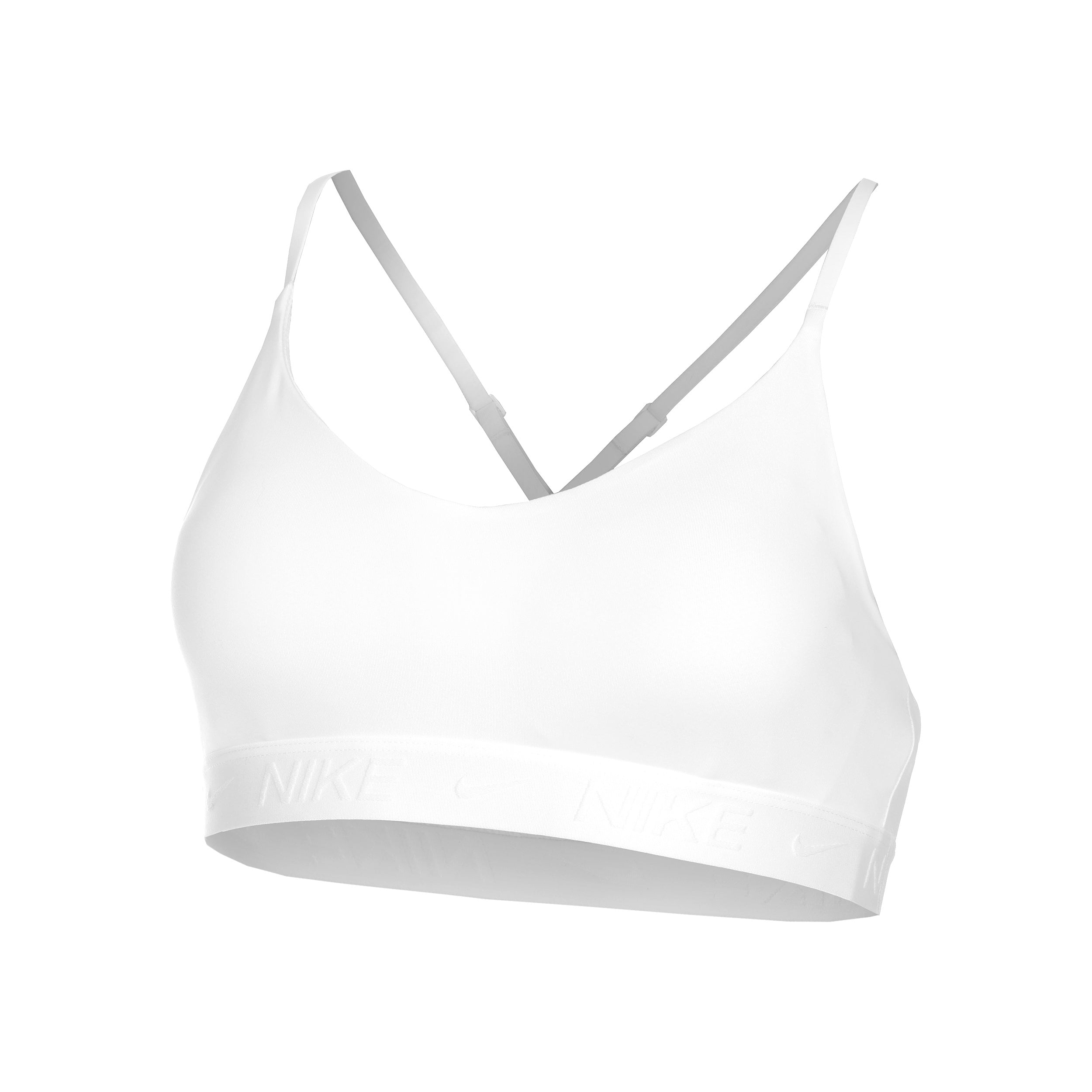 Nike Dri-Fit INDY LGT Support Sport-behå Damer-vit