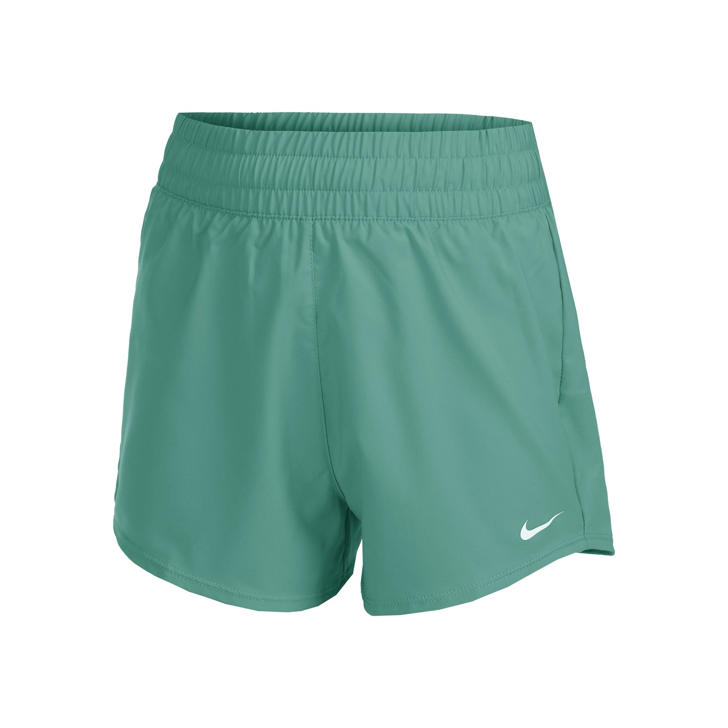 Nike Dri-Fit Big Kids High Waisted Woven Shorts Flickor - mörkgrön,