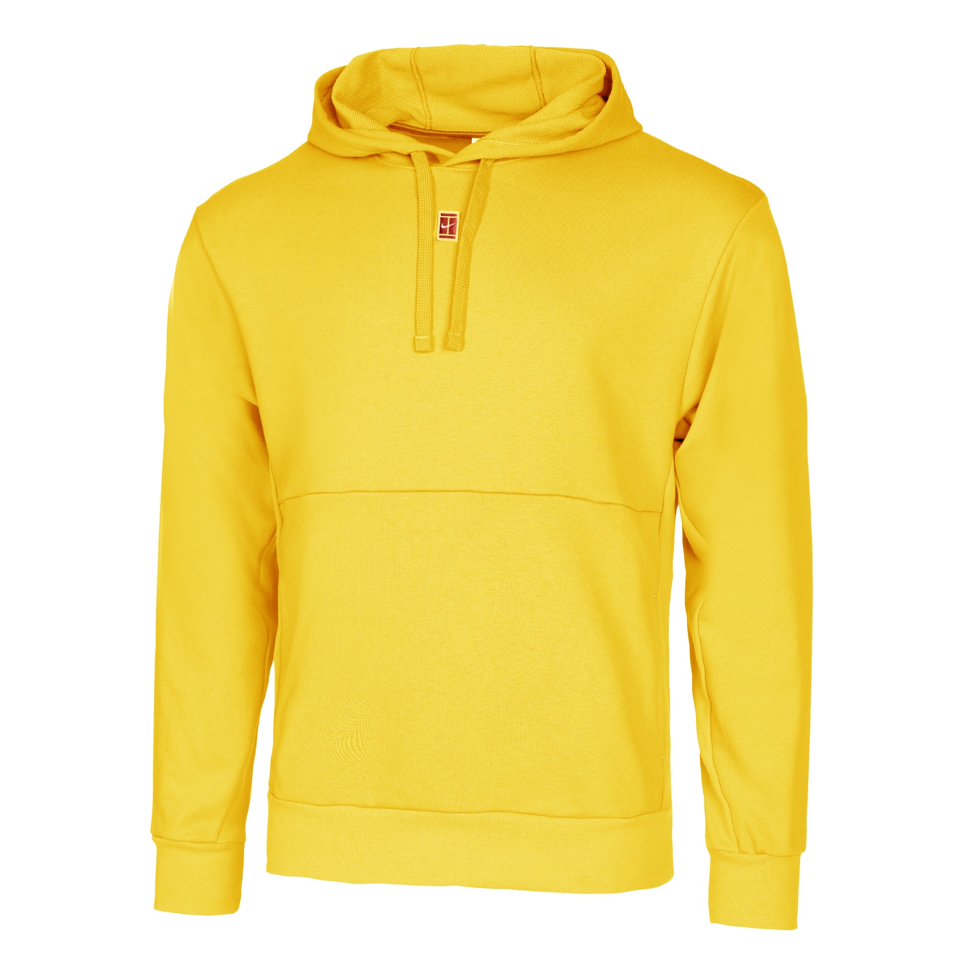 Nike Dri-Fit Court Heritage Fleece Huvtröja Herrar - guldgul,