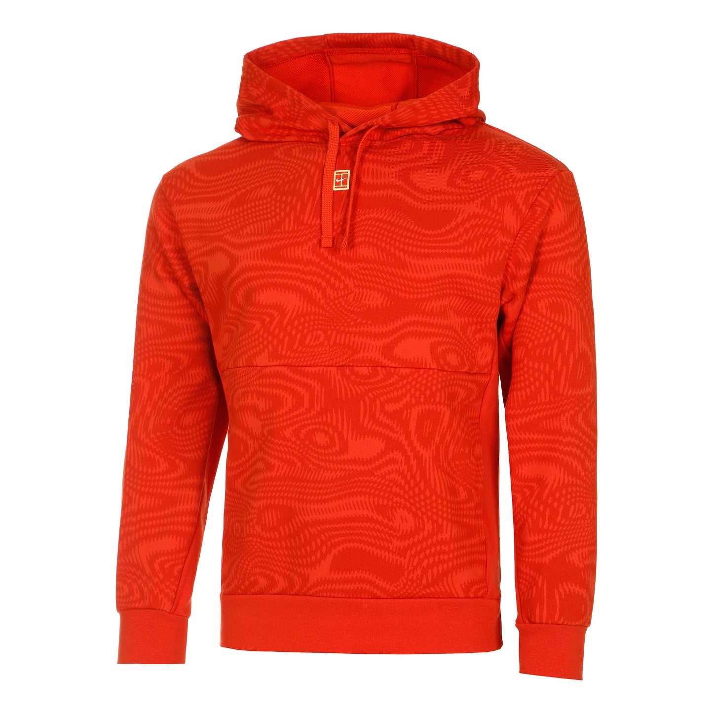 Nike Dri-Fit Heritage Fleece Huvtröja Herrar - orange,