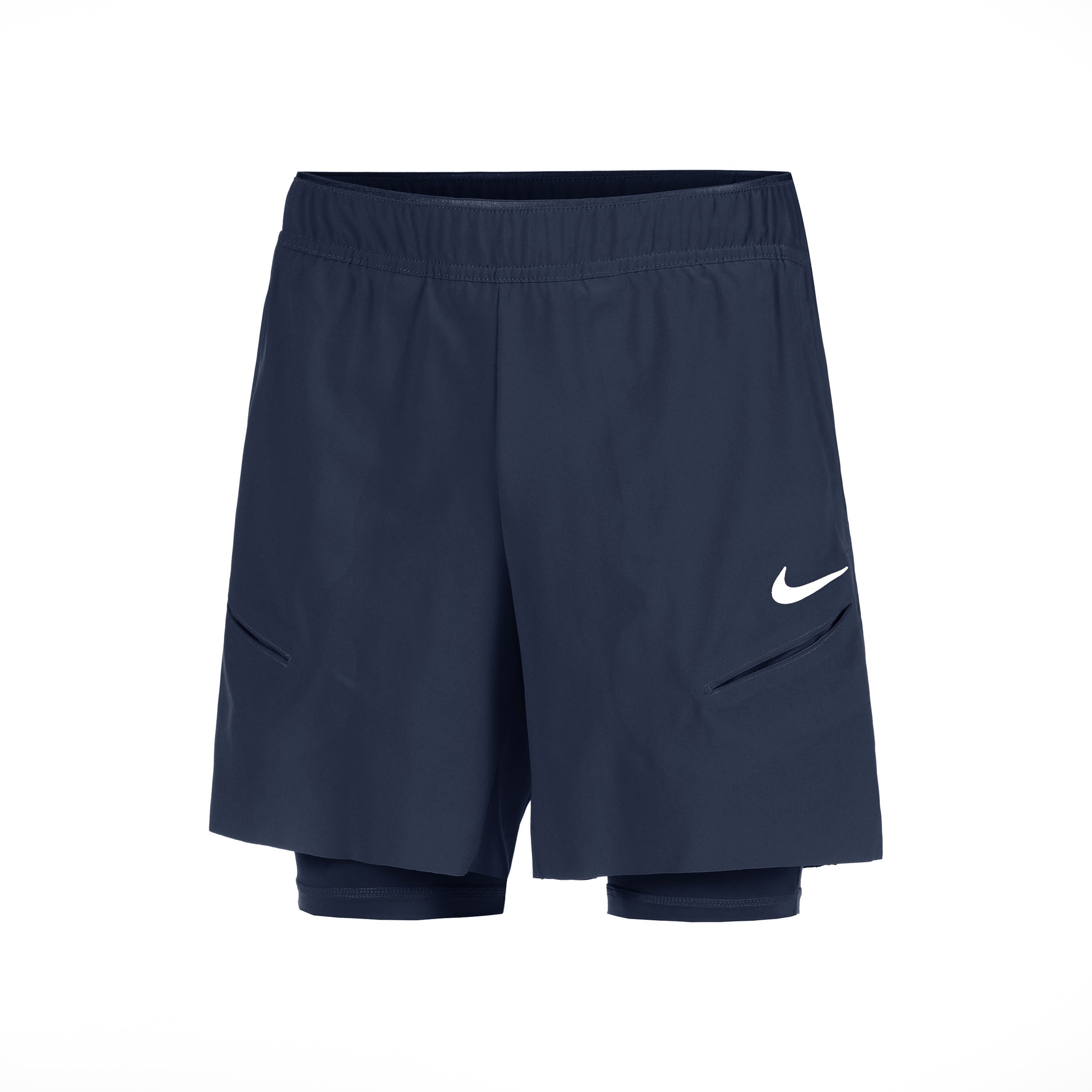 Nike Dri-Fit Court Slam Shorts Herrar - mörkblå,