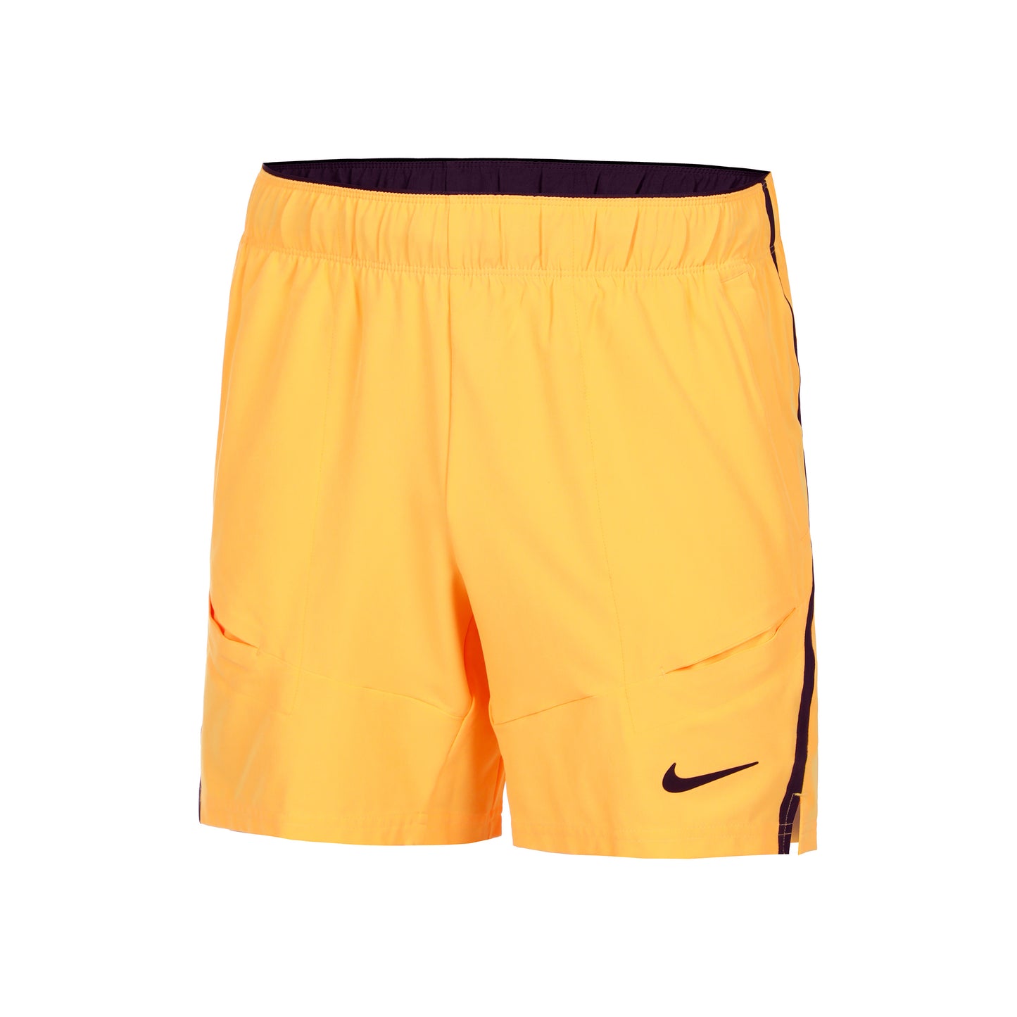 Nike Court Dri-Fit Advantage  7in Shorts Herrar - orange, svart