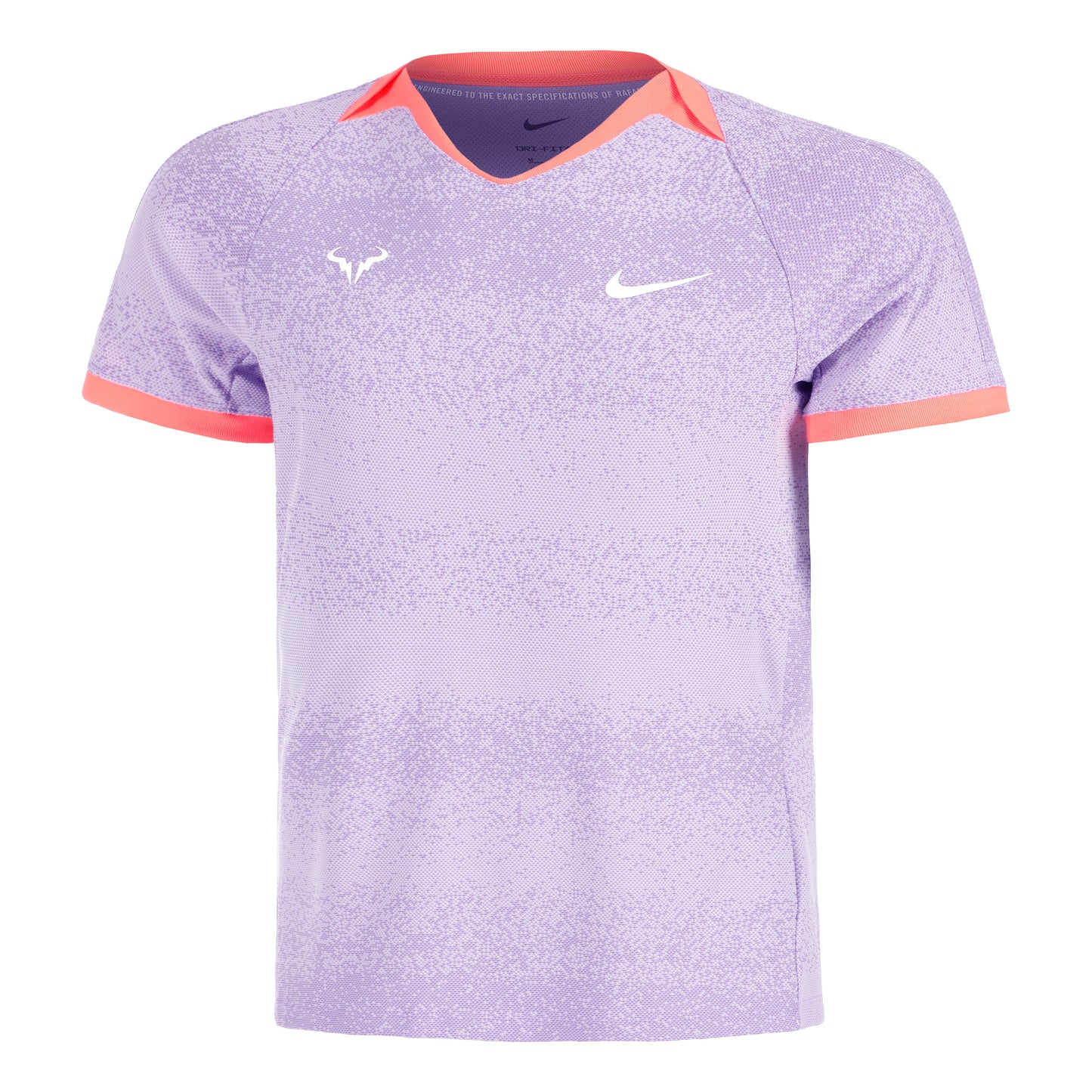 Nike Rafa Court Dri-Fit Advantage T-shirt Herrar - lila, orange