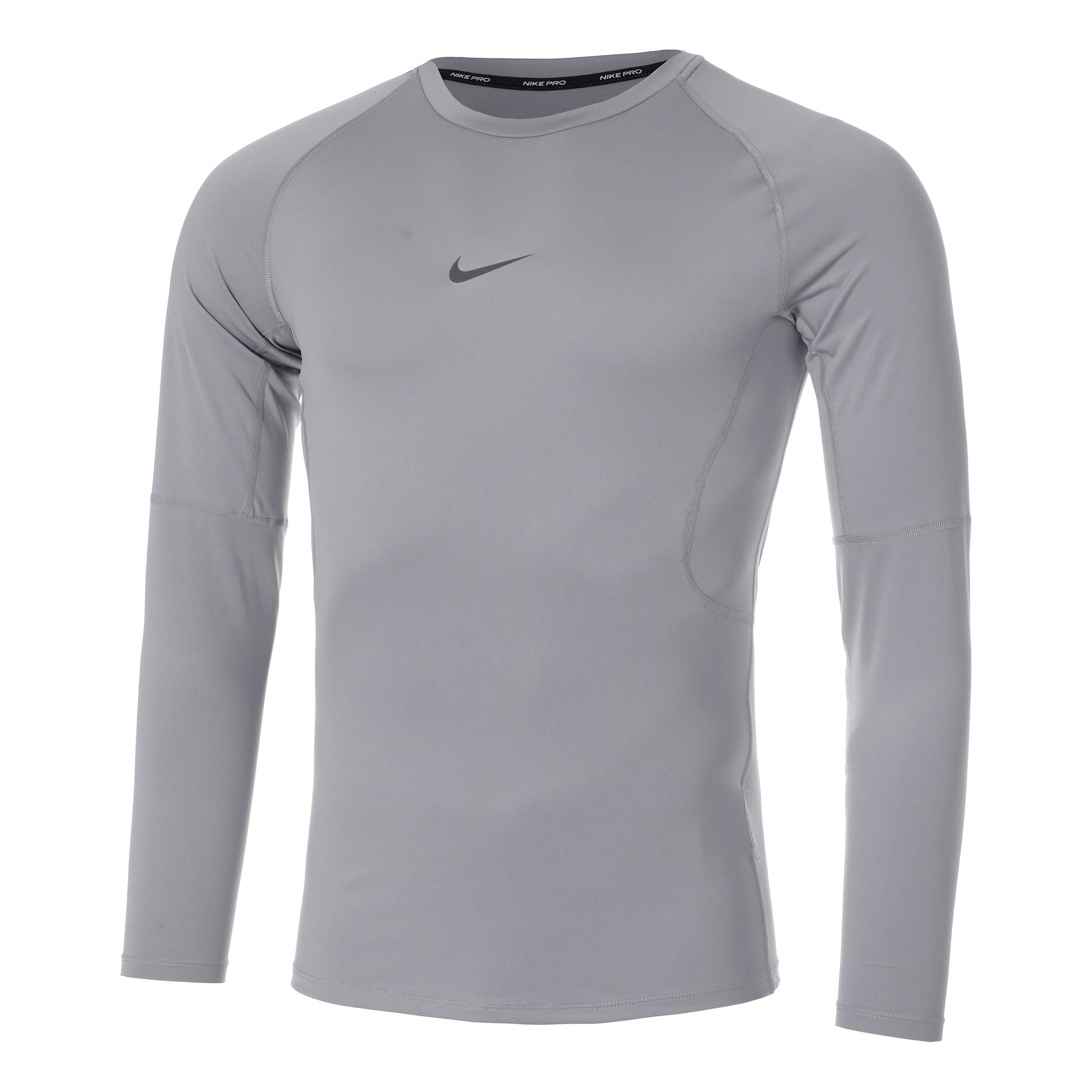 Nike Pro Långärmat Herrar-Ljusgrå