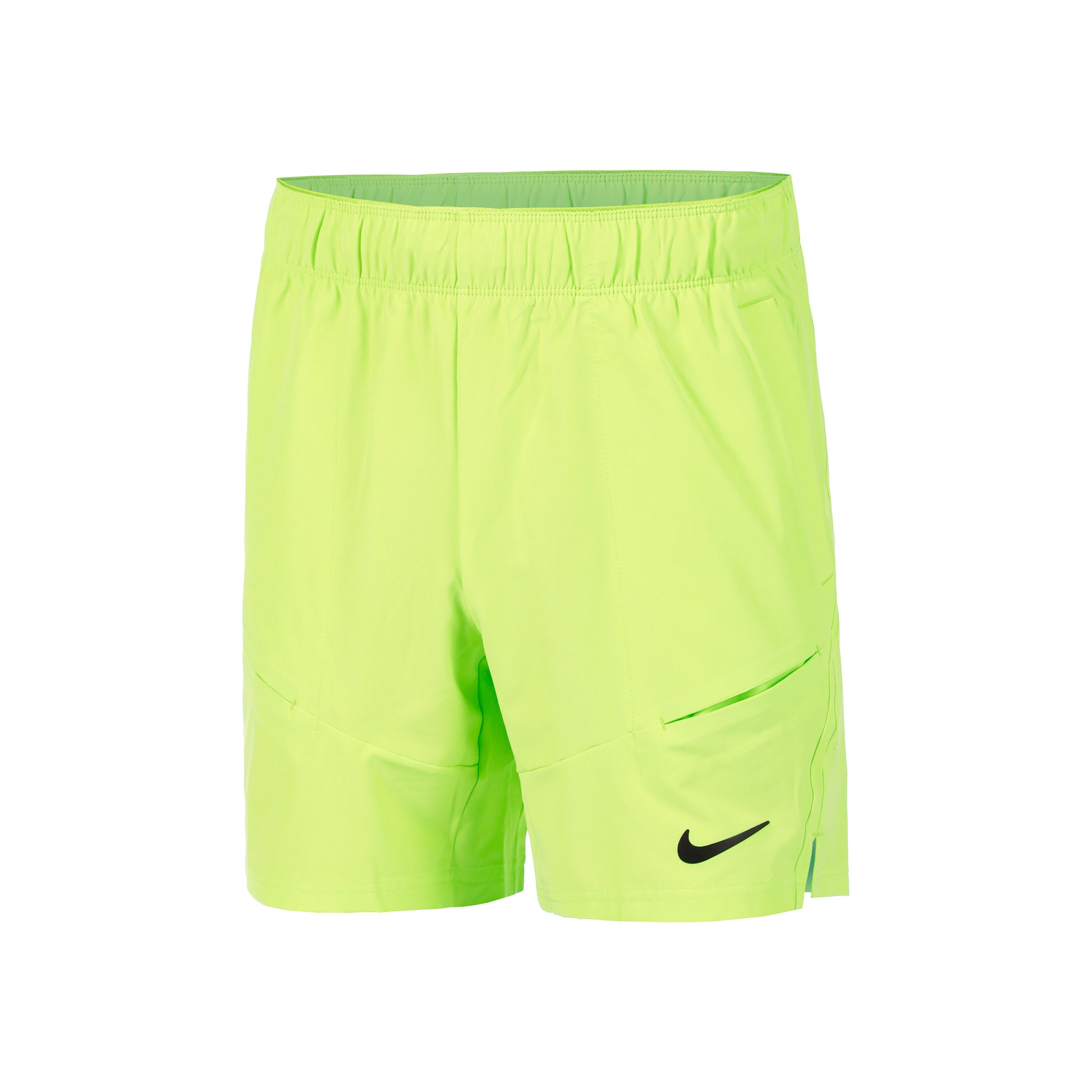 Nike Court Dri-Fit Advantage  7in Shorts Herrar - lime,