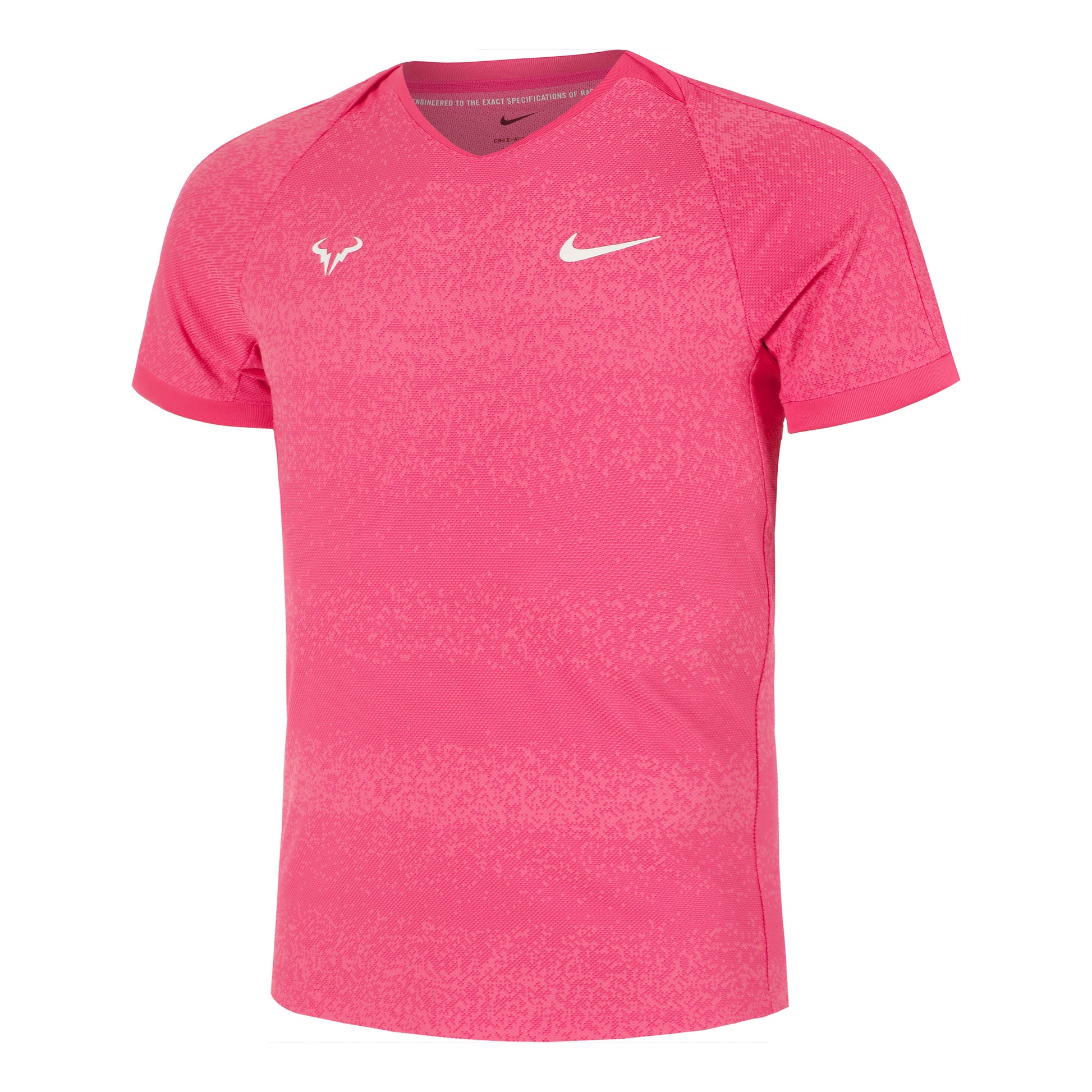 Nike Rafa Court Dri-Fit Advantage T-shirt Herrar - pink,