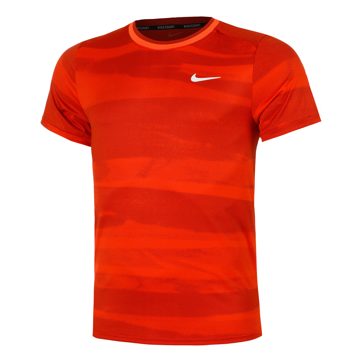 Nike Dri-Fit Advantage Print T-shirt Herrar - röd,