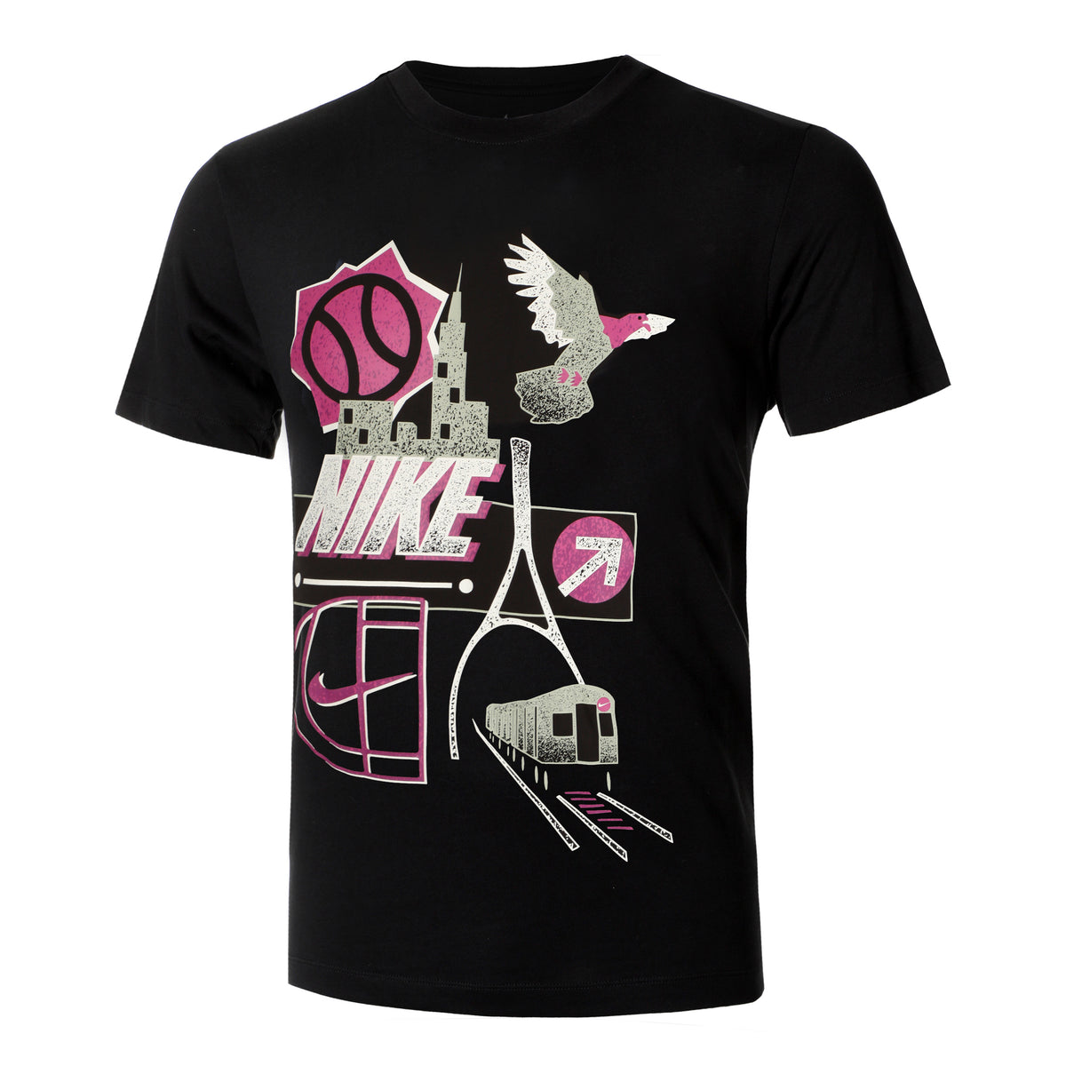 Nike Dri-Fit OC T-shirt Herrar - svart, flerfärgad