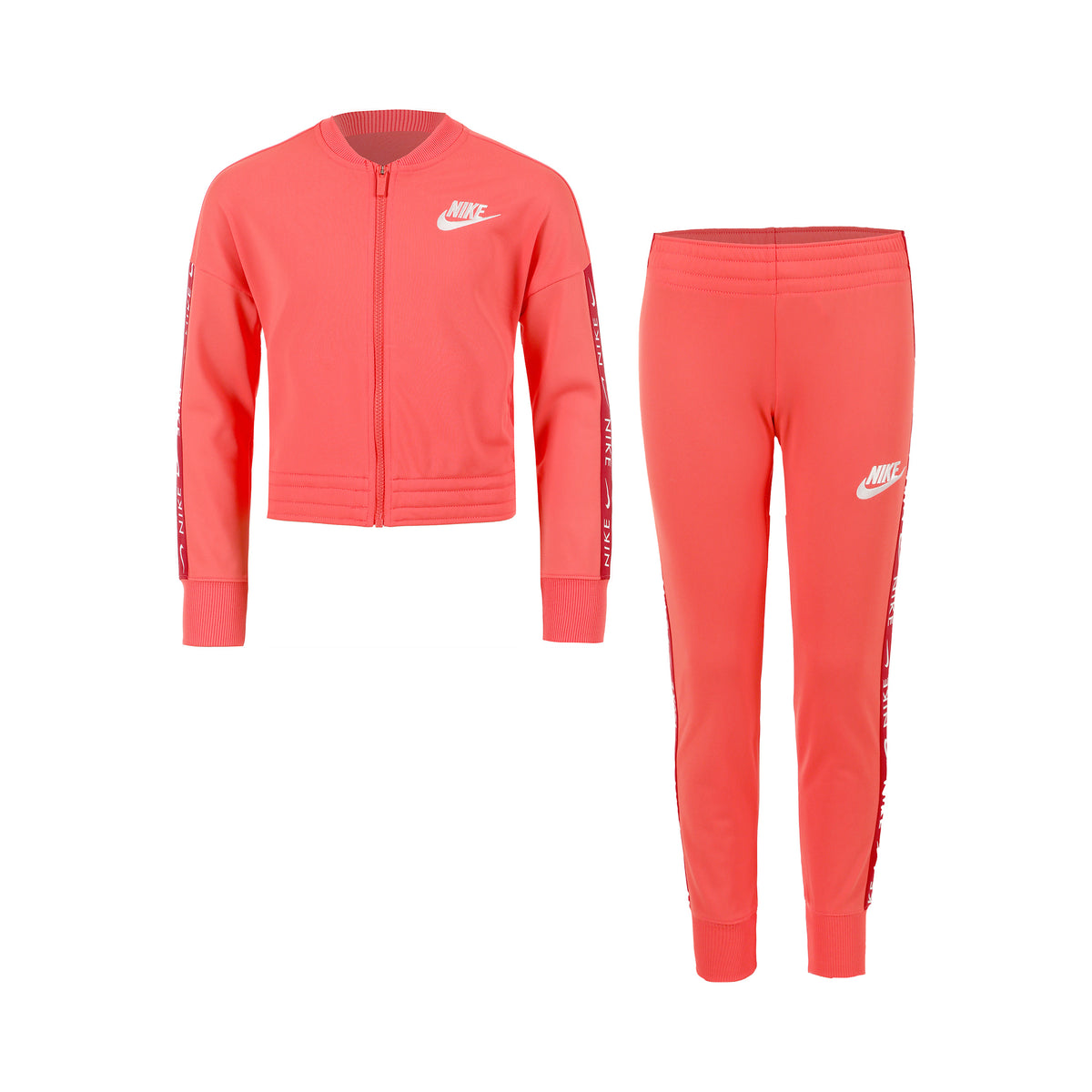 Nike Tricot Träningsoverall Flickor - korall,
