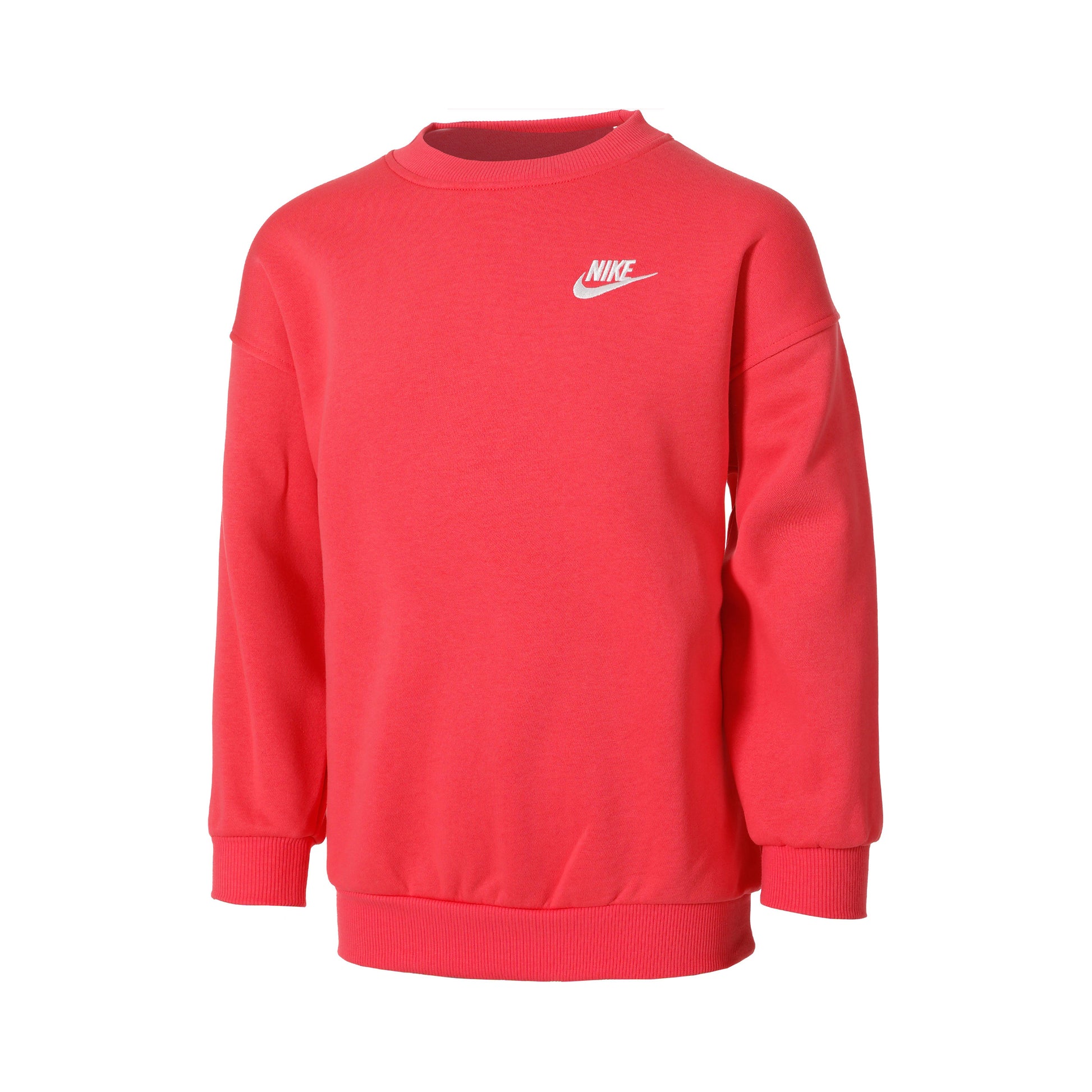 Nike Sportswear Club Fleece Oversized Crew Tröja Flickor - pink,