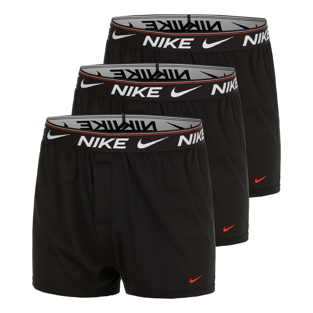 Nike Boxershorts 3-pack Herrar - svart,