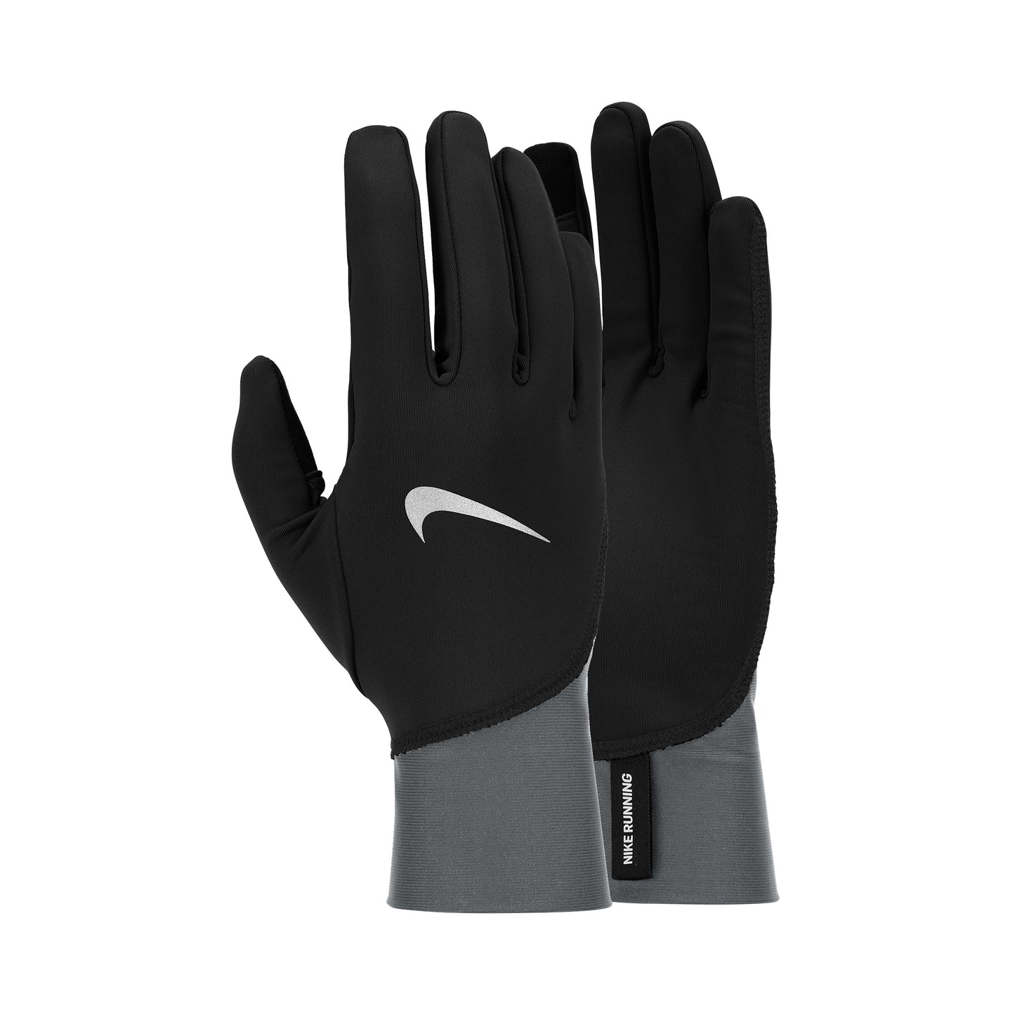 Nike Pacer Midweight Löparhandskar Unisex - svart, grå