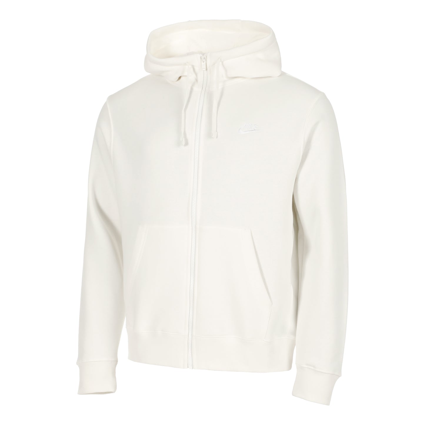 Nike Sportswear Club Full Zip Sweat-jacka Herrar - creme, vit