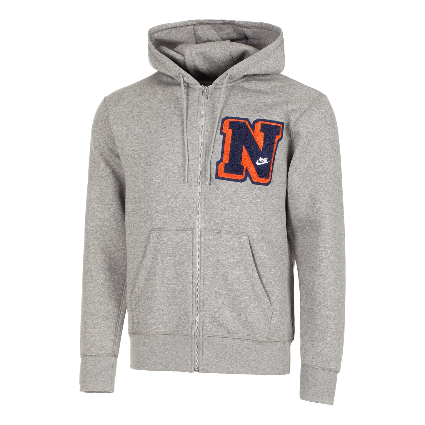 Nike Club Full Zip Sweat-jacka Herrar - grå,