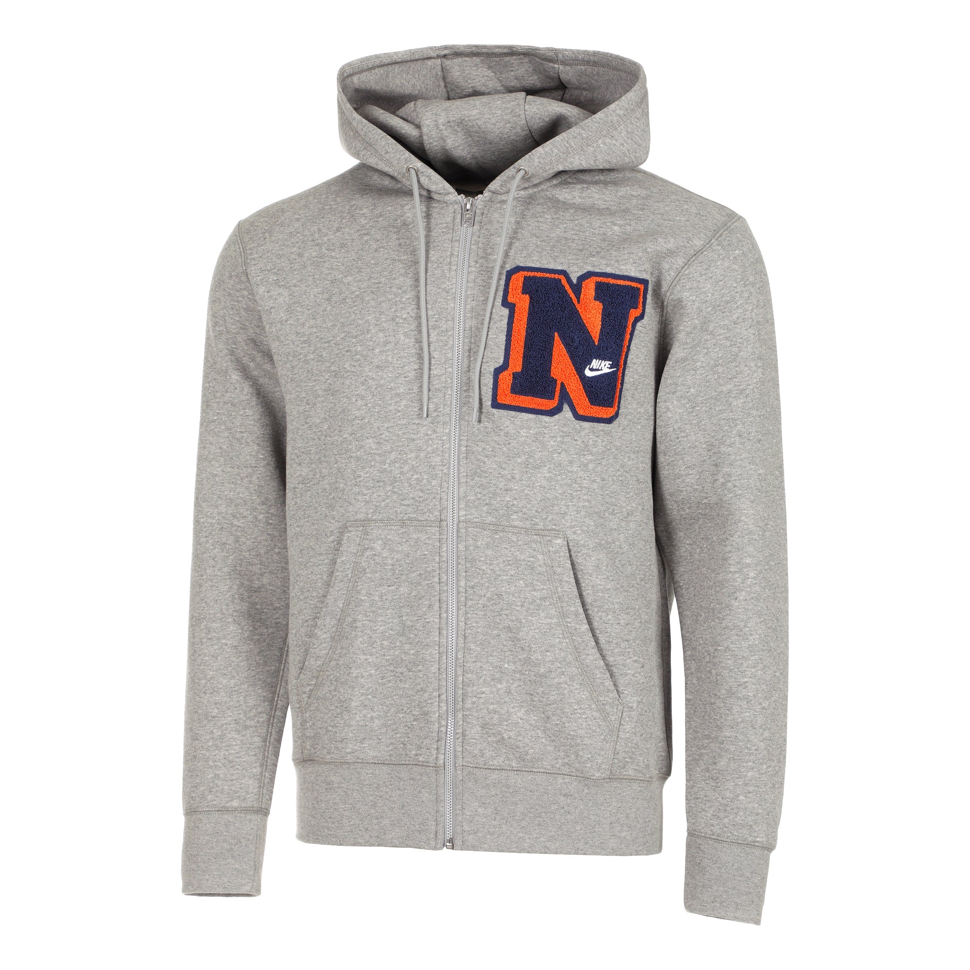 Nike Club Full Zip Sweat-jacka Herrar - grå,