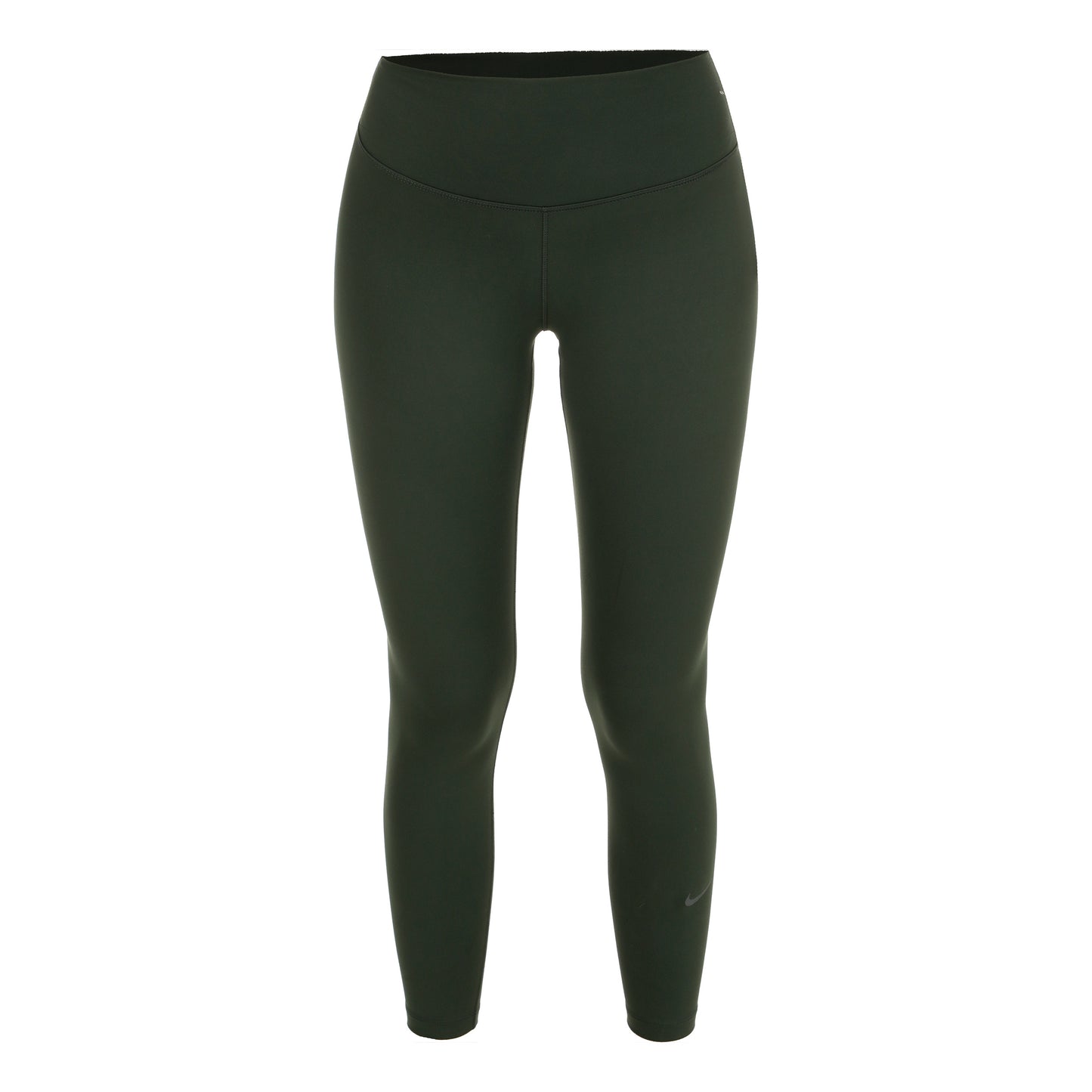 Nike Dri-Fit One High Rise 7/8 Tights Damer - mörkgrön, svart