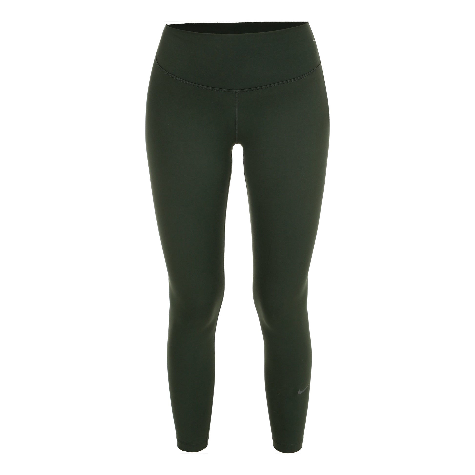 Nike Dri-Fit One High Rise 7/8 Tights Damer - mörkgrön, svart