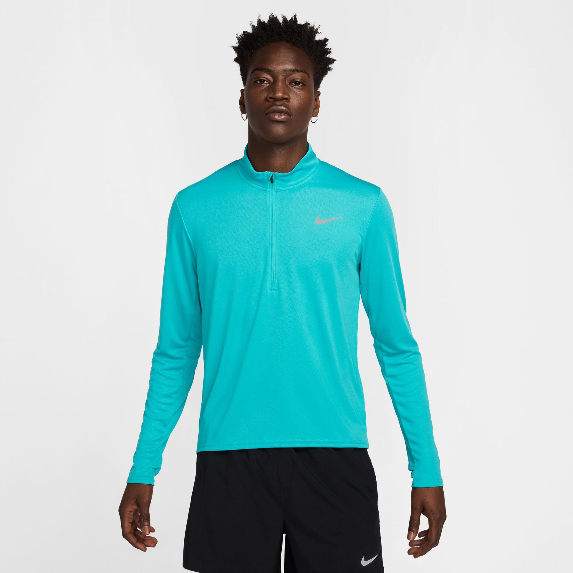 Nike Pacer Half-Zip Löpartröja Herrar - turkos