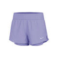 Dri-Fit One Mid Rise 2in1 3in Shorts Damer - lila,