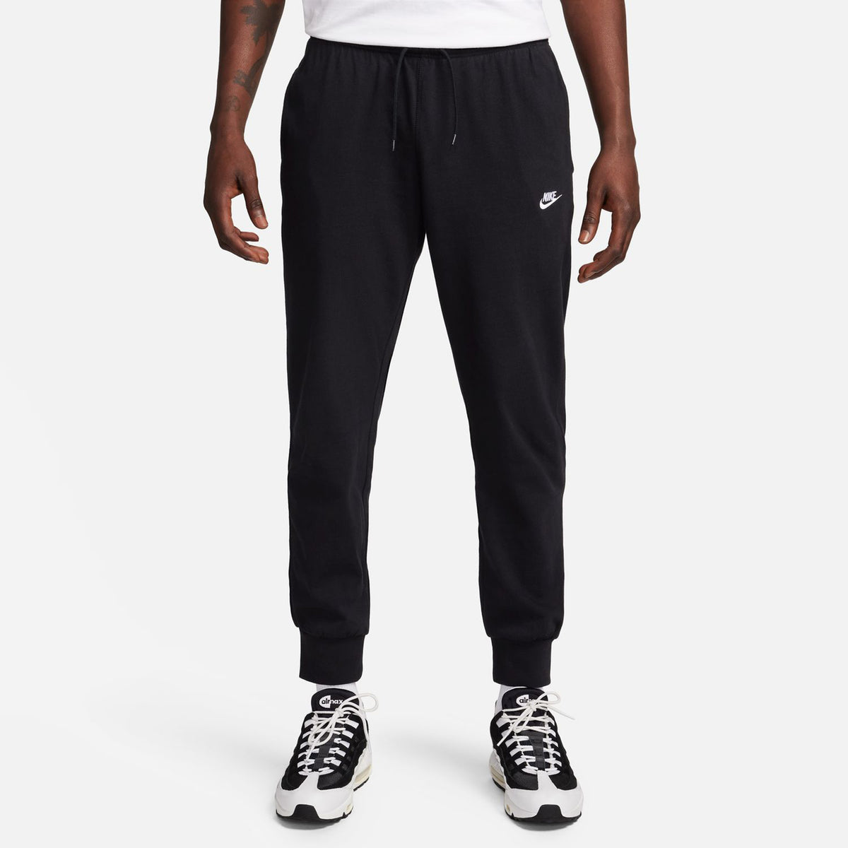 Nike Club Knit Träningsbyxa Herrar-Svart