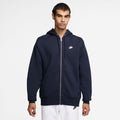 Club Bb Full-Zip Sweat-jacka Herrar-Mörkblå