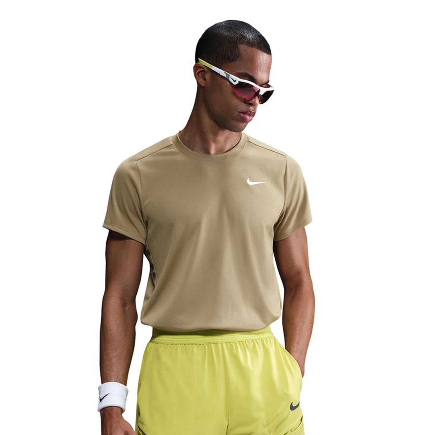 Nike Court Dry Victory T-shirt Herrar-Beige