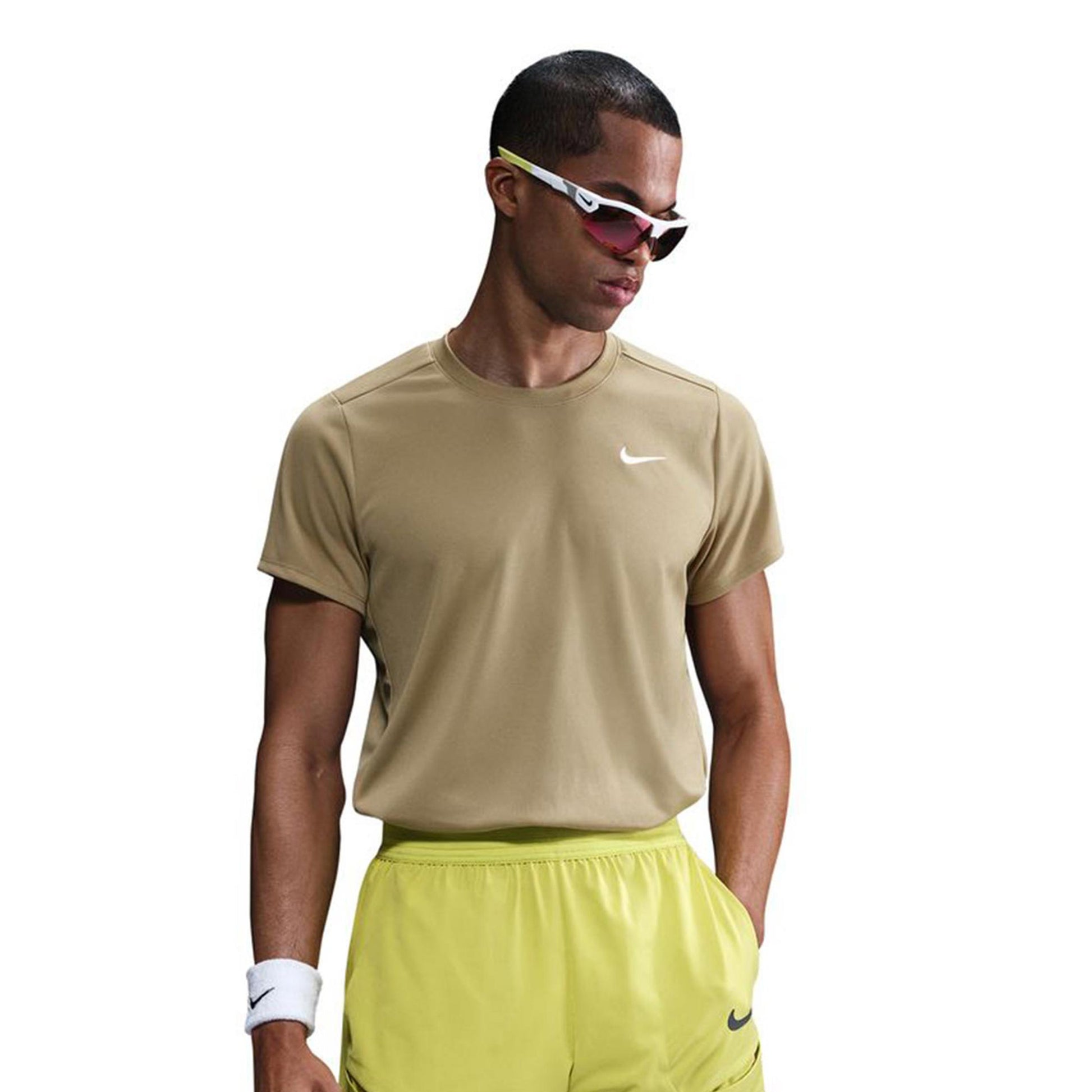 Nike Court Dry Victory T-shirt Herrar-Beige
