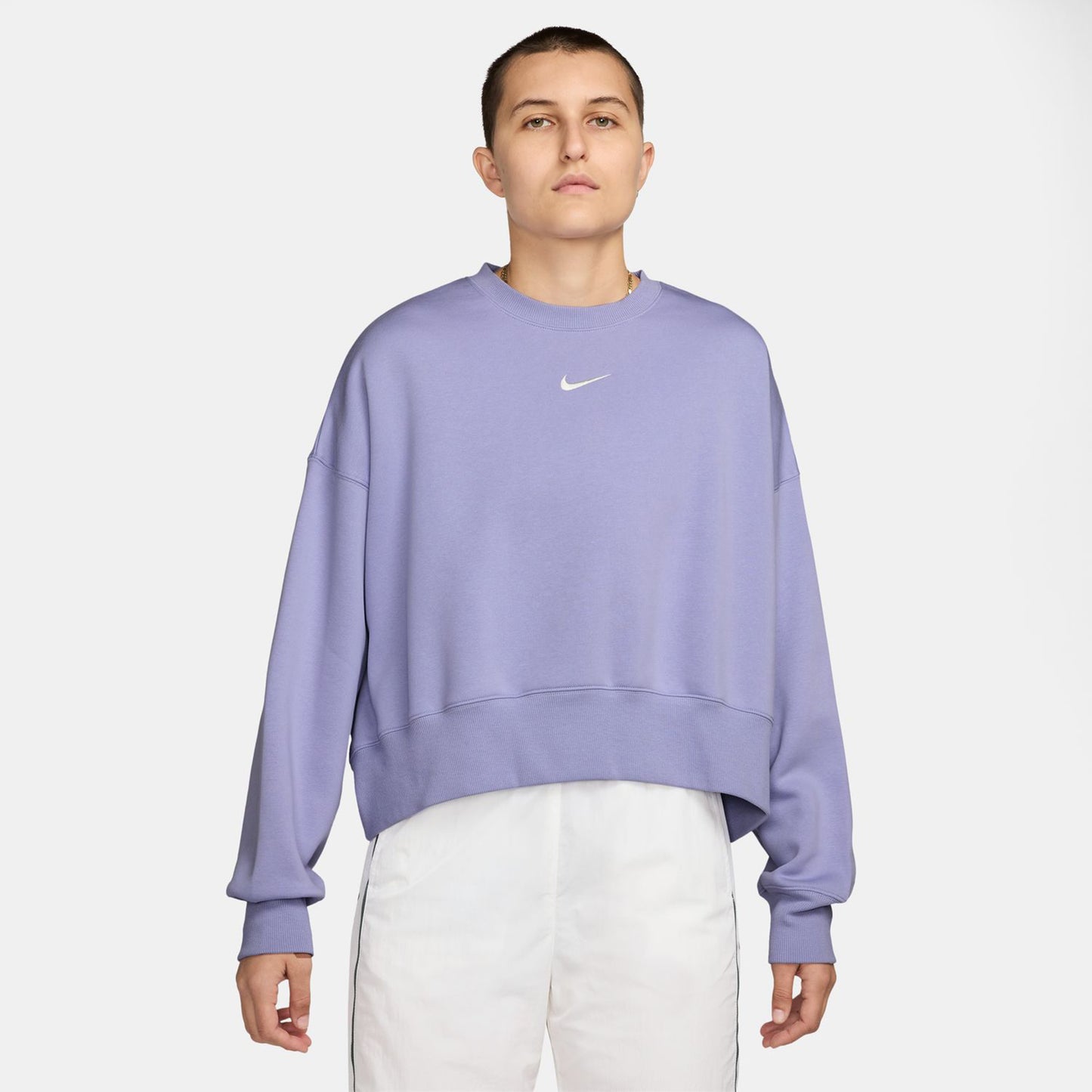 Nike Sportswear Phoenix Fleece Oversized Crew Tröja Damer-Syrén