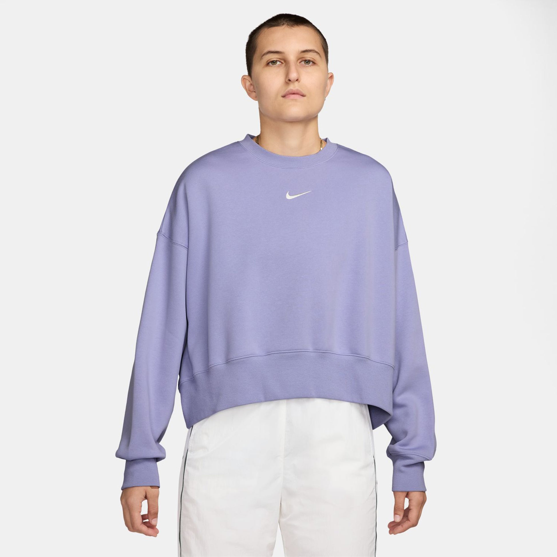 Nike Sportswear Phoenix Fleece Oversized Crew Tröja Damer-Syrén