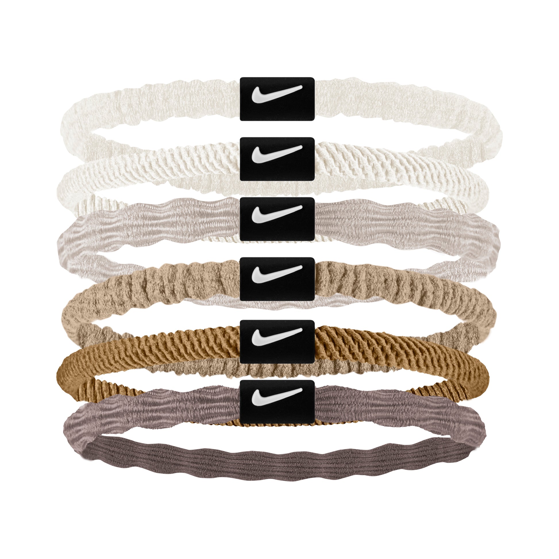 Nike Flex Hårband 6-pack-Flerfärgad,Sand