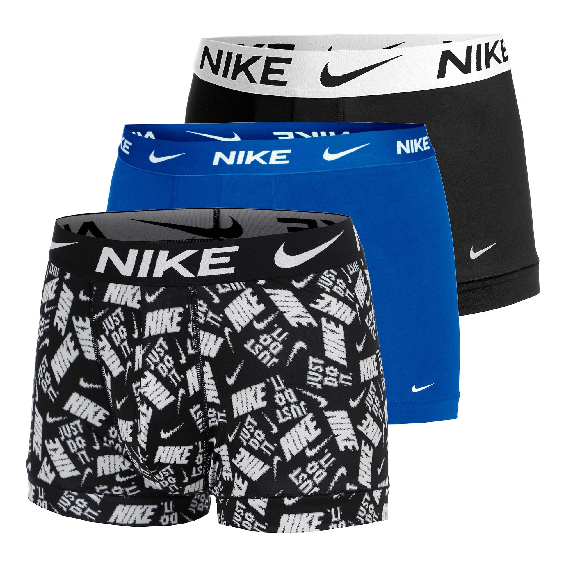 Nike Essential Micro Boxershorts 3-pack Herrar - svart, flerfärgad