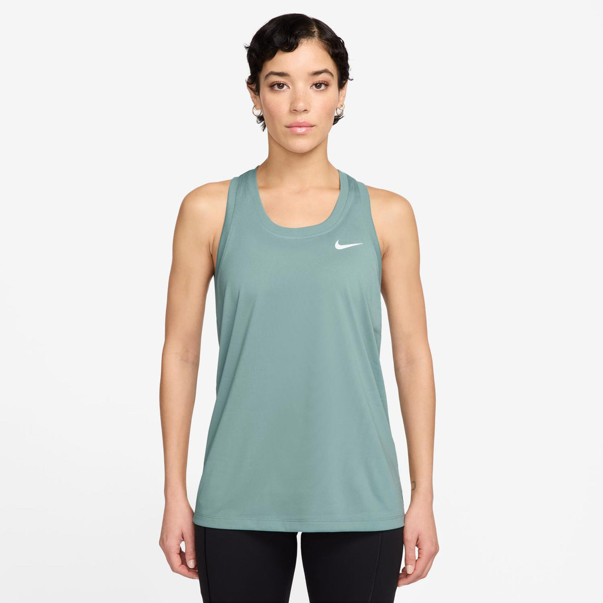 Nike Dri-Fit Racer Linne Damer-Visdom