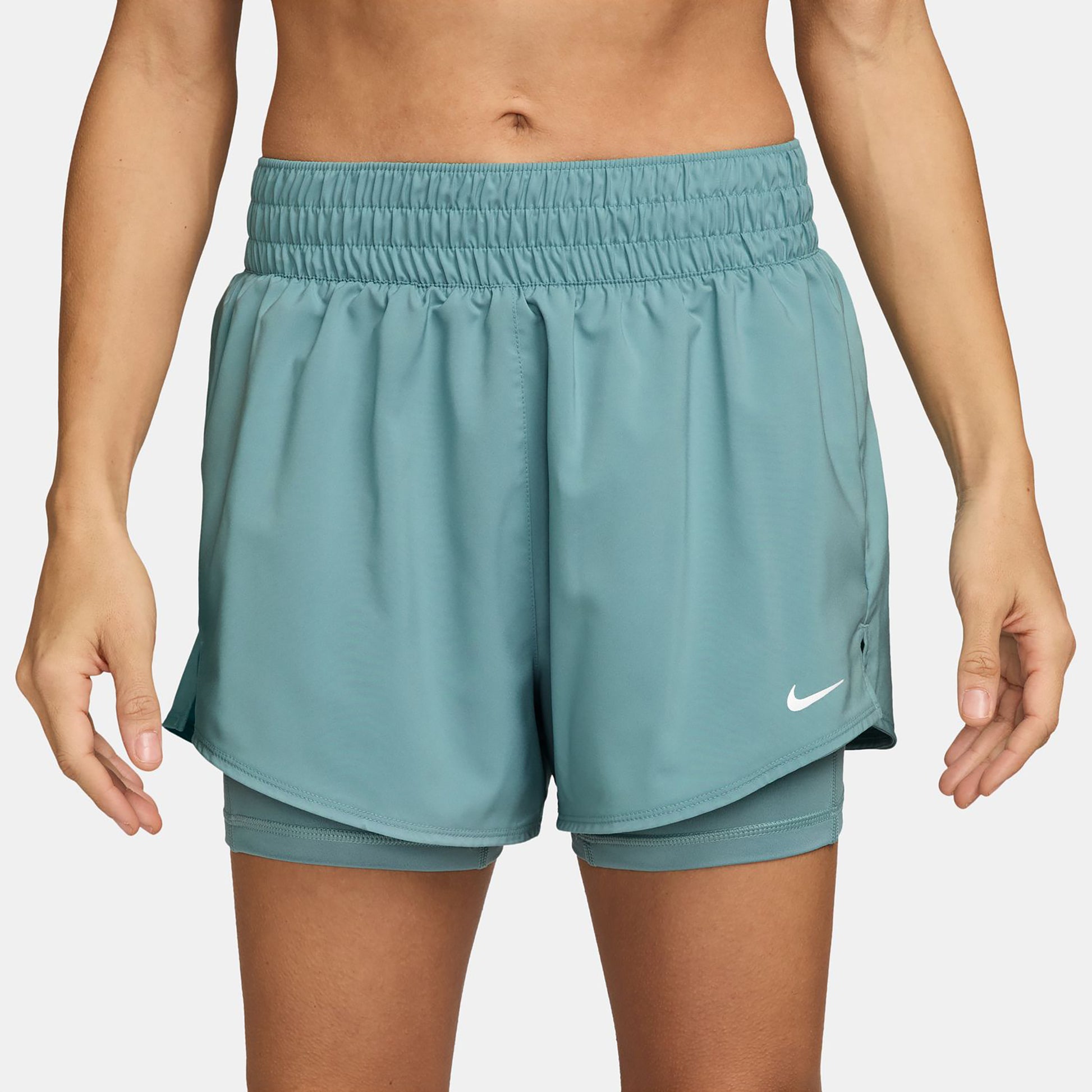 Nike One Dri-Fit High Rise 3In 2N1 Shorts Damer-Visdom