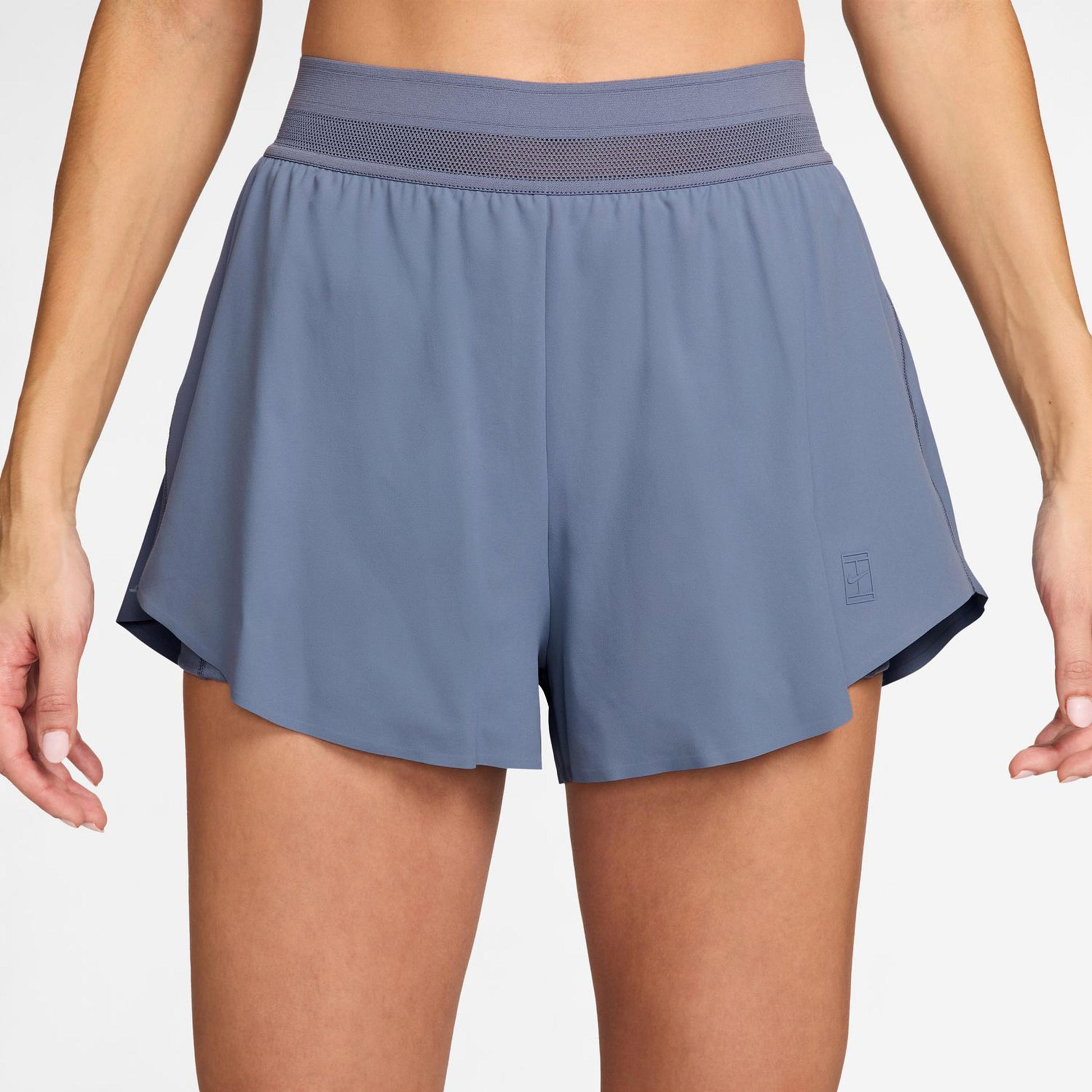 Nike Court Dri-Fit Advantage Ace Bollshorts Damer-blågrå