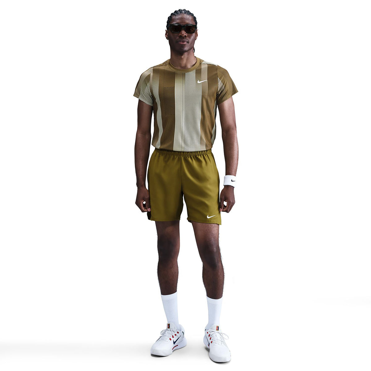 Nike Court Victory Dri-Fit 7in Shorts Herrar - oliv