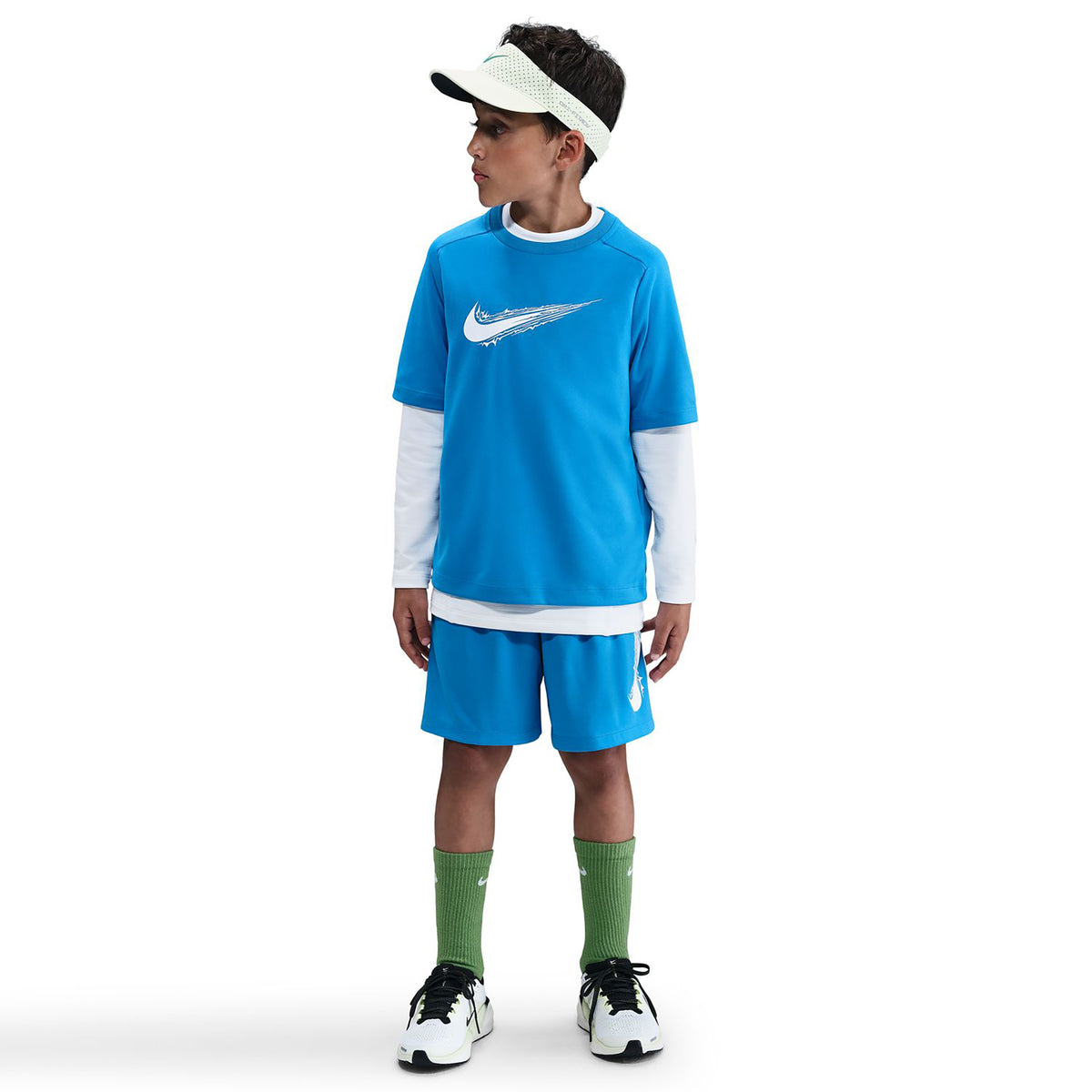 Nike Dri-Fit Multi T-shirt Barn-Blå