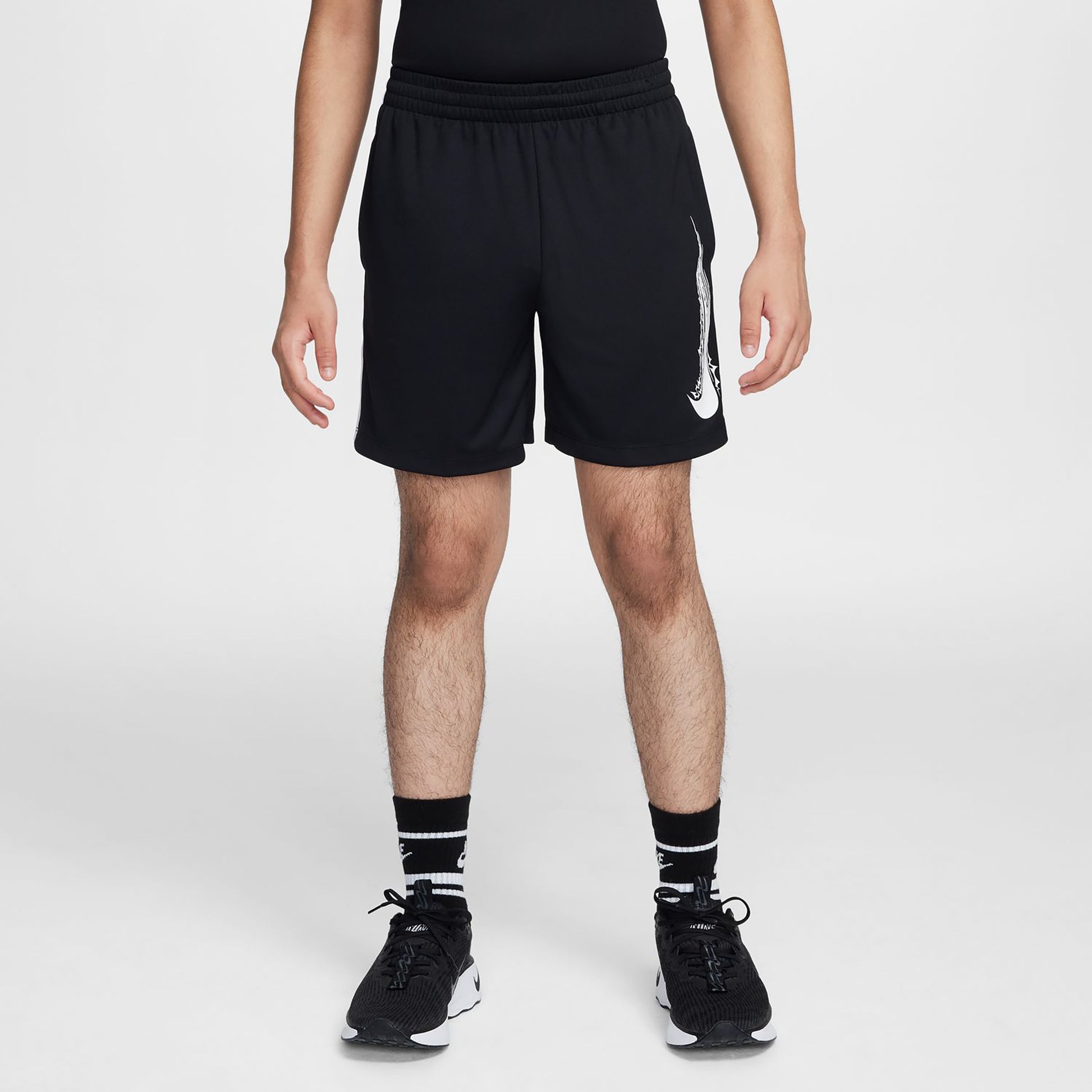 Nike Dri-Fit Multi Shorts Barn-Svart