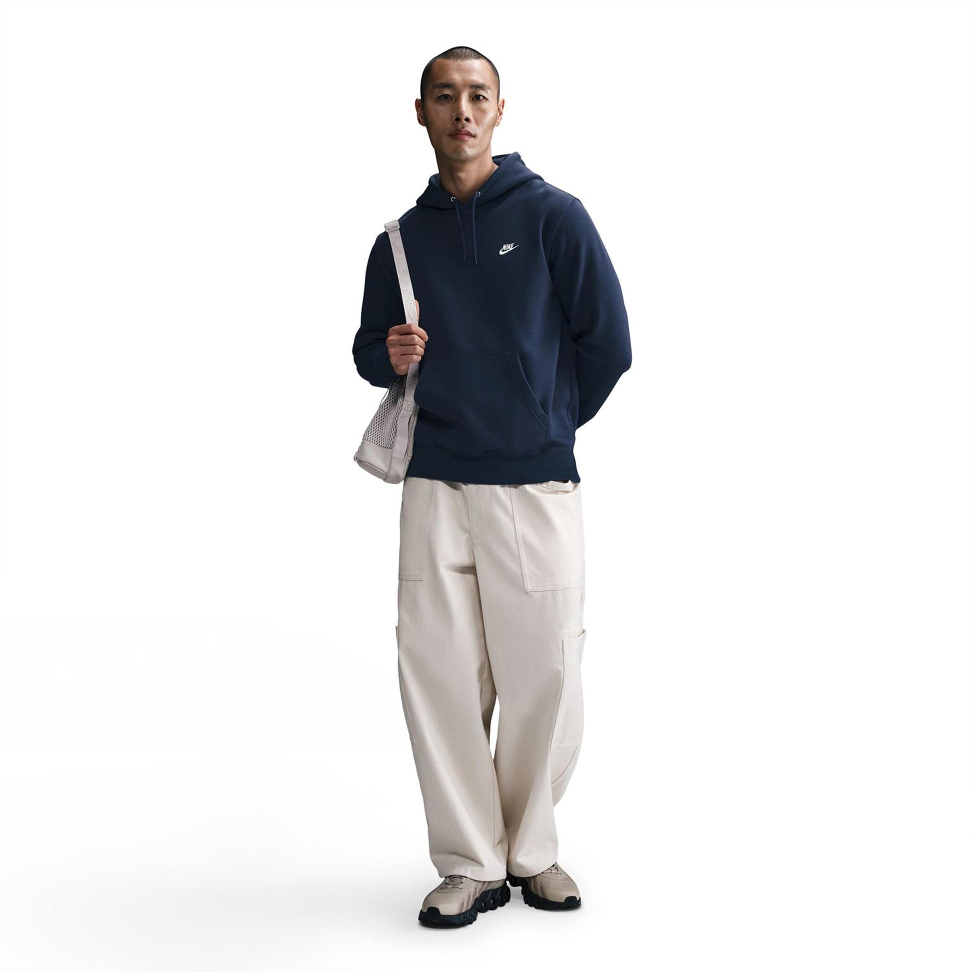 Nike Club Huvtröja Herrar-Mörkblå