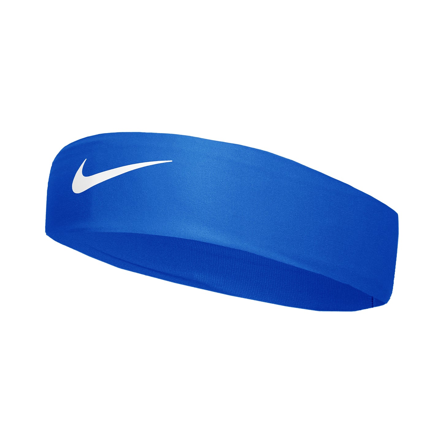 Nike Dri-Fit Fury Classic Pannband Unisex - blå, vit
