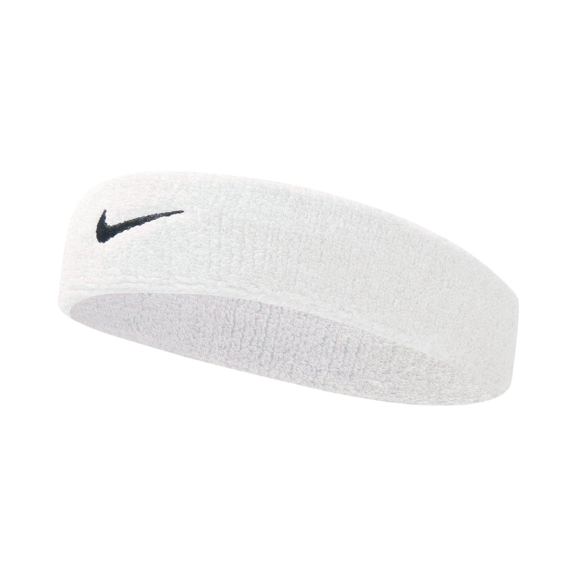 Nike Swoosh Classic Pannband Unisex - vit, svart