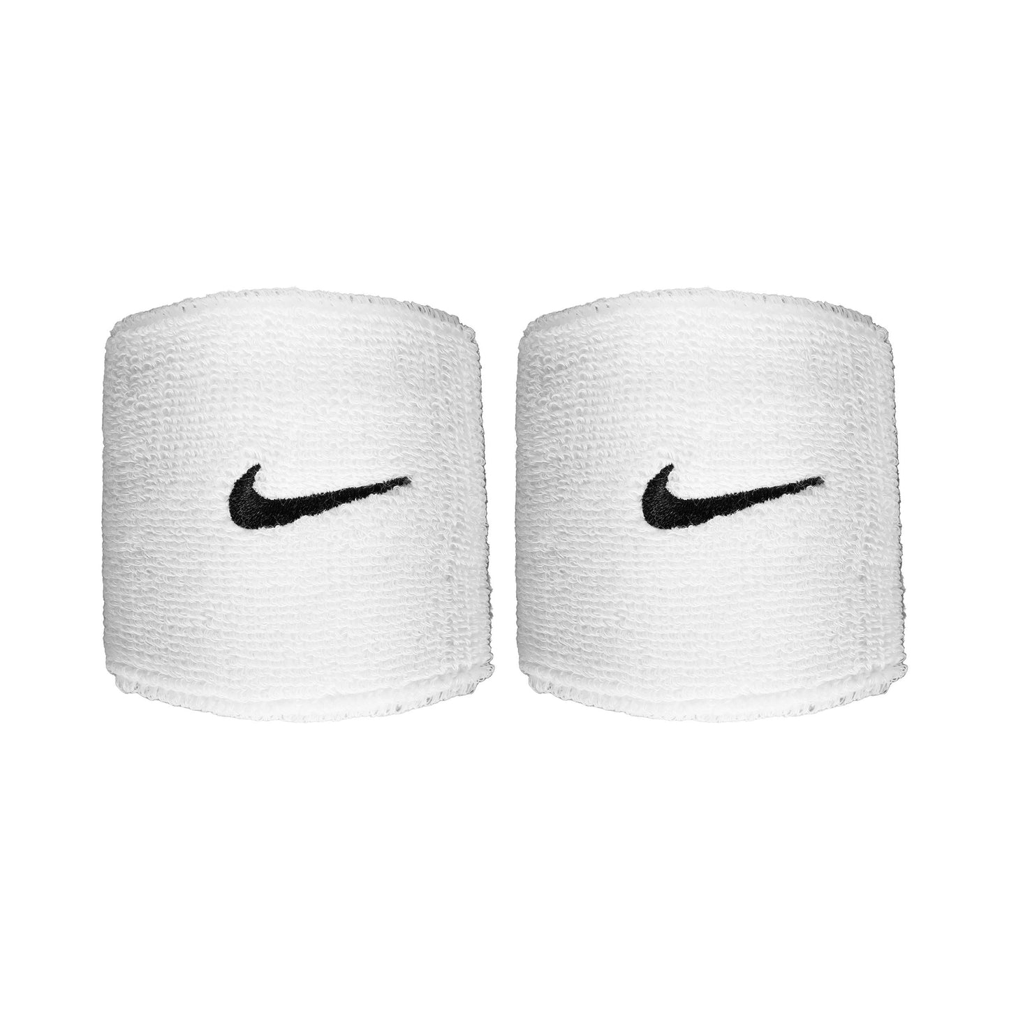 Nike Swoosh Classic Svettband kort - vit, svart