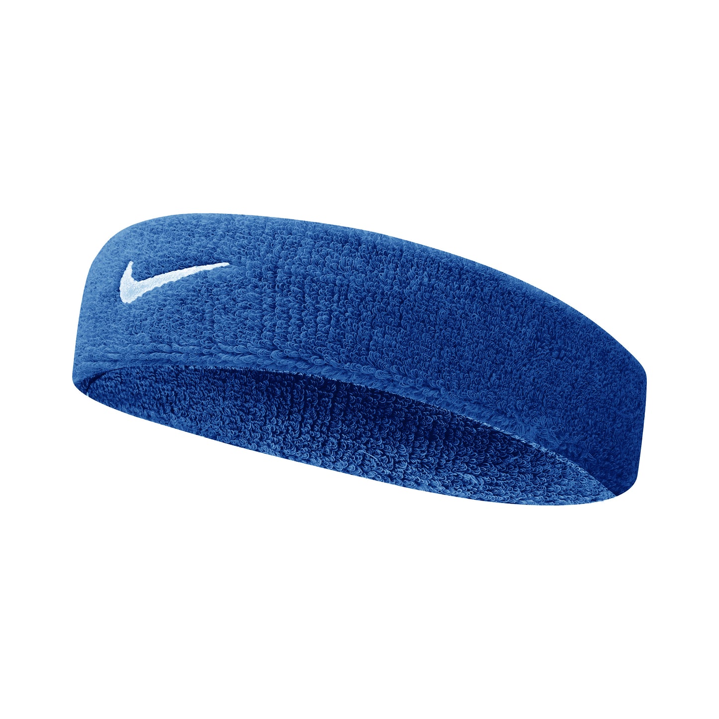 Nike Swoosh Classic Pannband Unisex - blå, vit