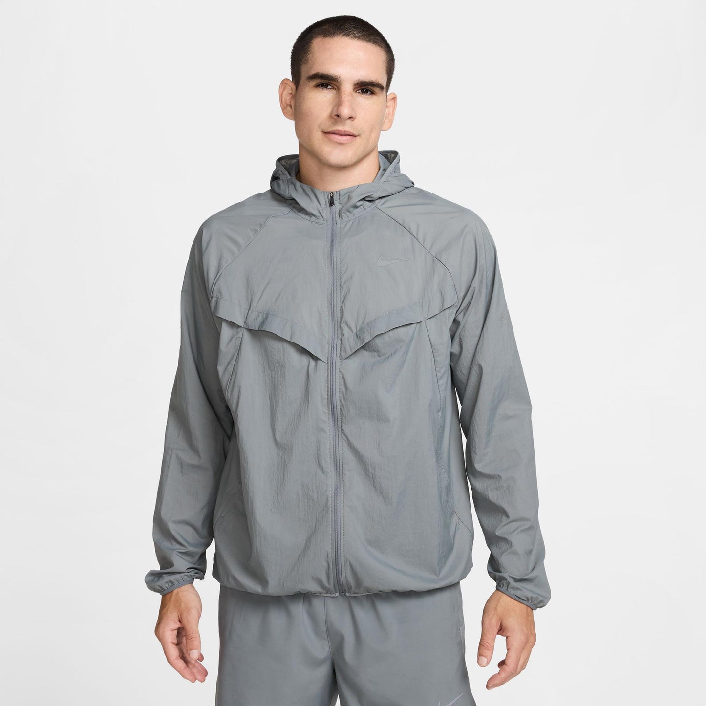Nike Stride Löparjacka Herrar - grå, silver