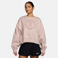 Court Phoenix Over-Oversized Crew Heritage Tröja Damer - gammal rosa, mauve
