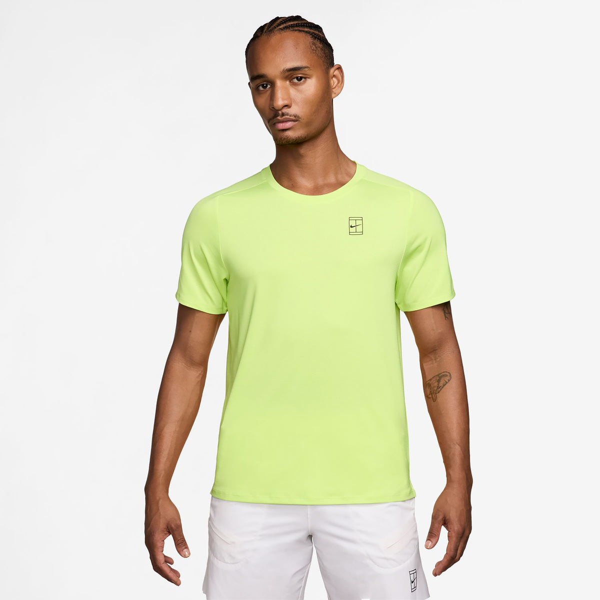 Nike Alcaraz Court Dri-FIT Advantage T-shirt Herrar-citrongul