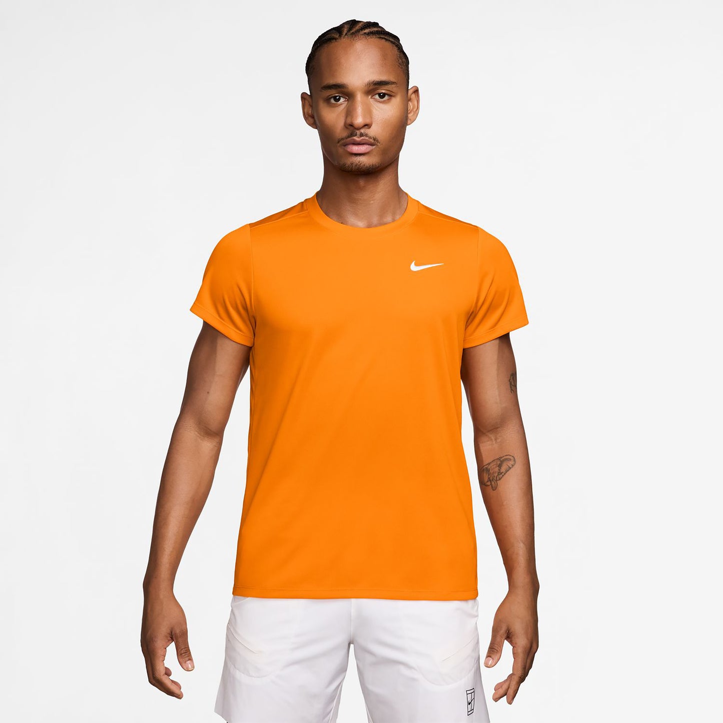 Nike Court Victory Dry T-shirt Herrar - orange, vit