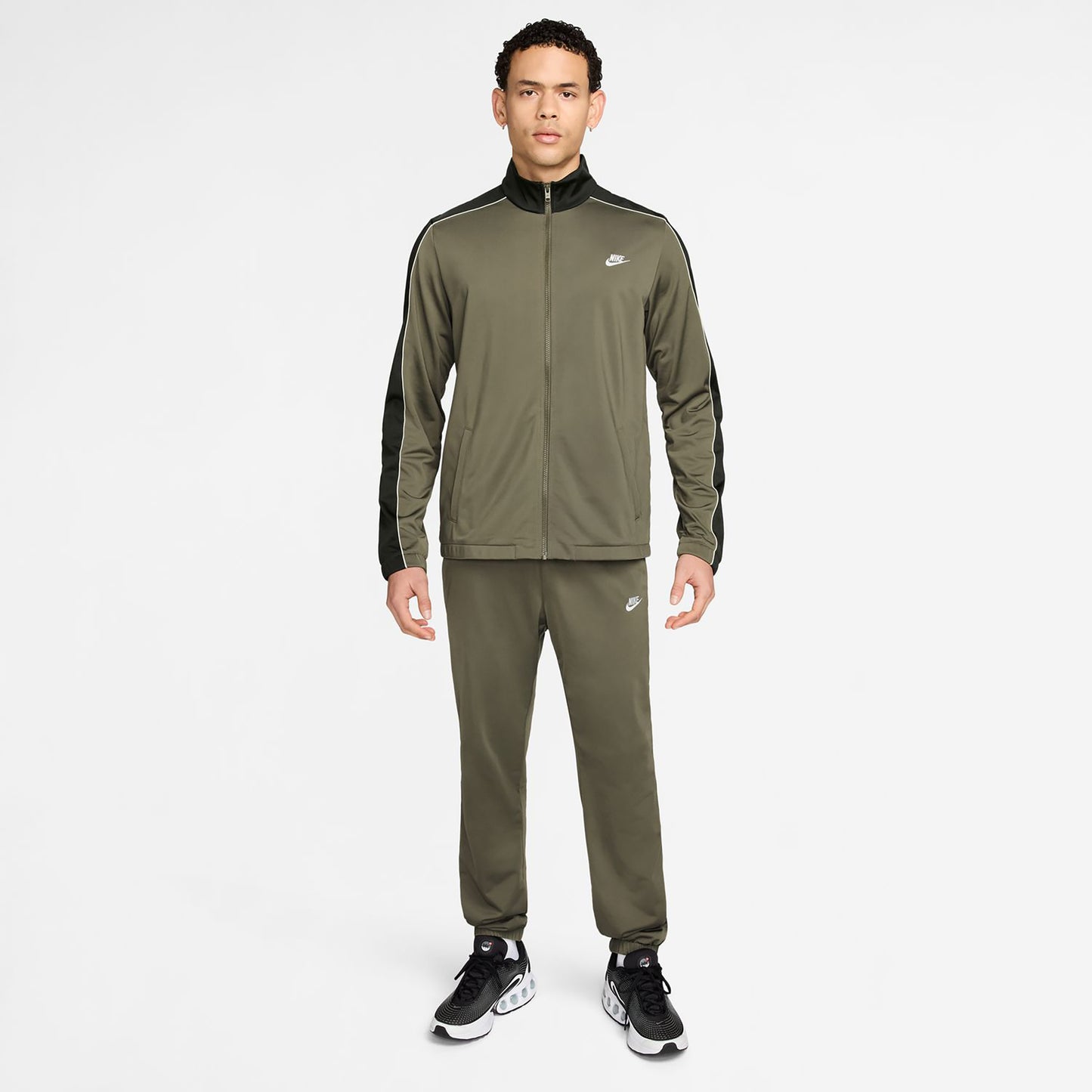 Nike Club Träningsoverall Herrar-oliv