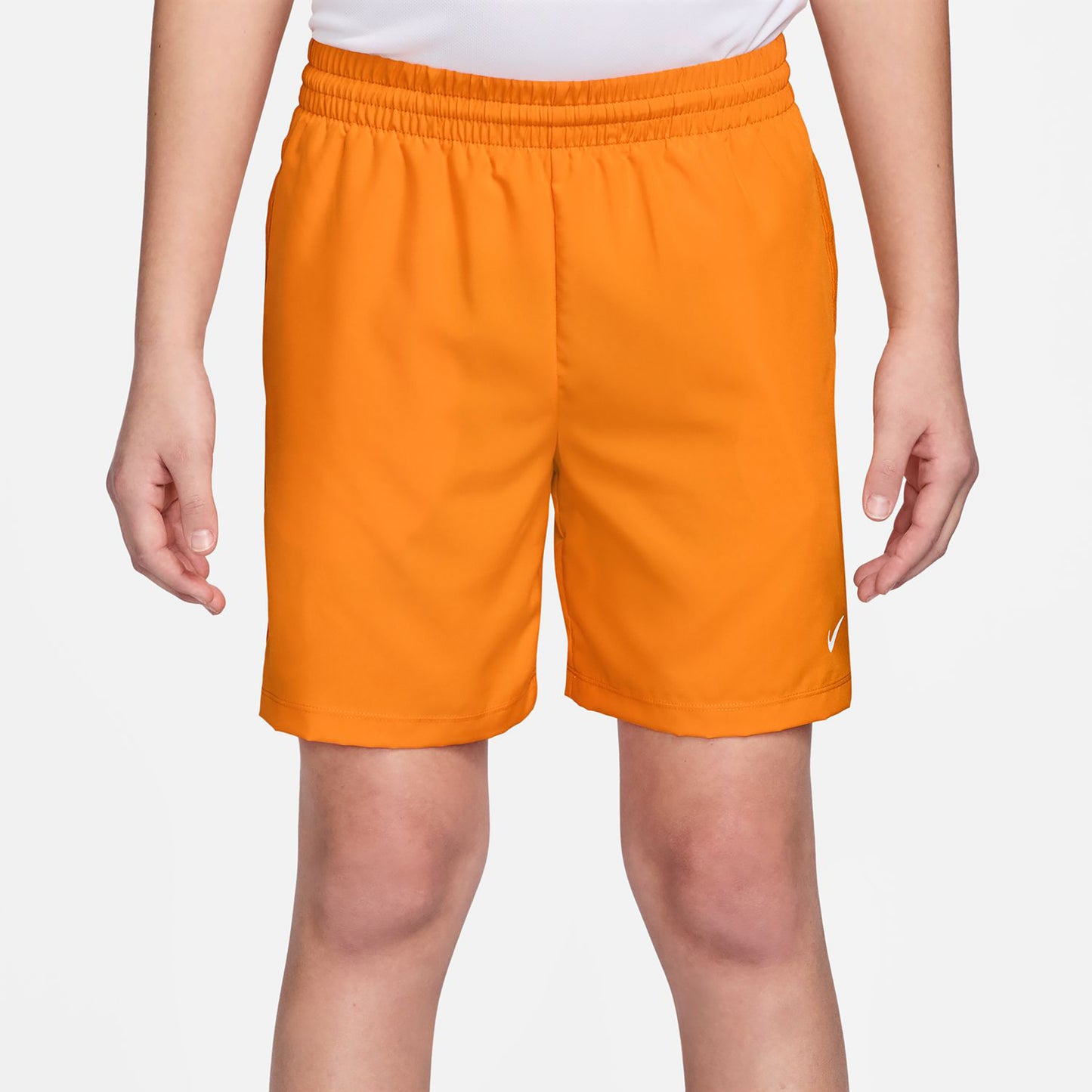 Nike Big Shorts Pojkar - orange, vit