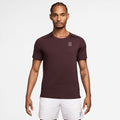 Sinner Court Dri-FIT Advantage T-shirt Herrar - mörkröd, vit
