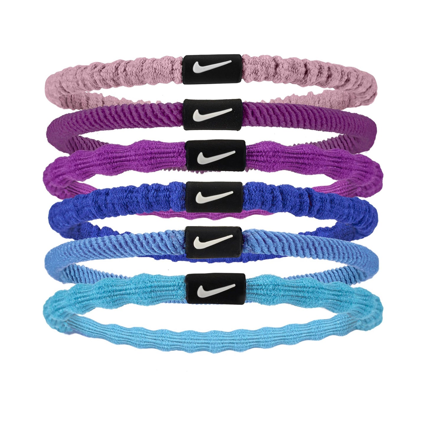 Nike Flex Hair Tie Hårband 6-pack Unisex - flerfärgad, lila